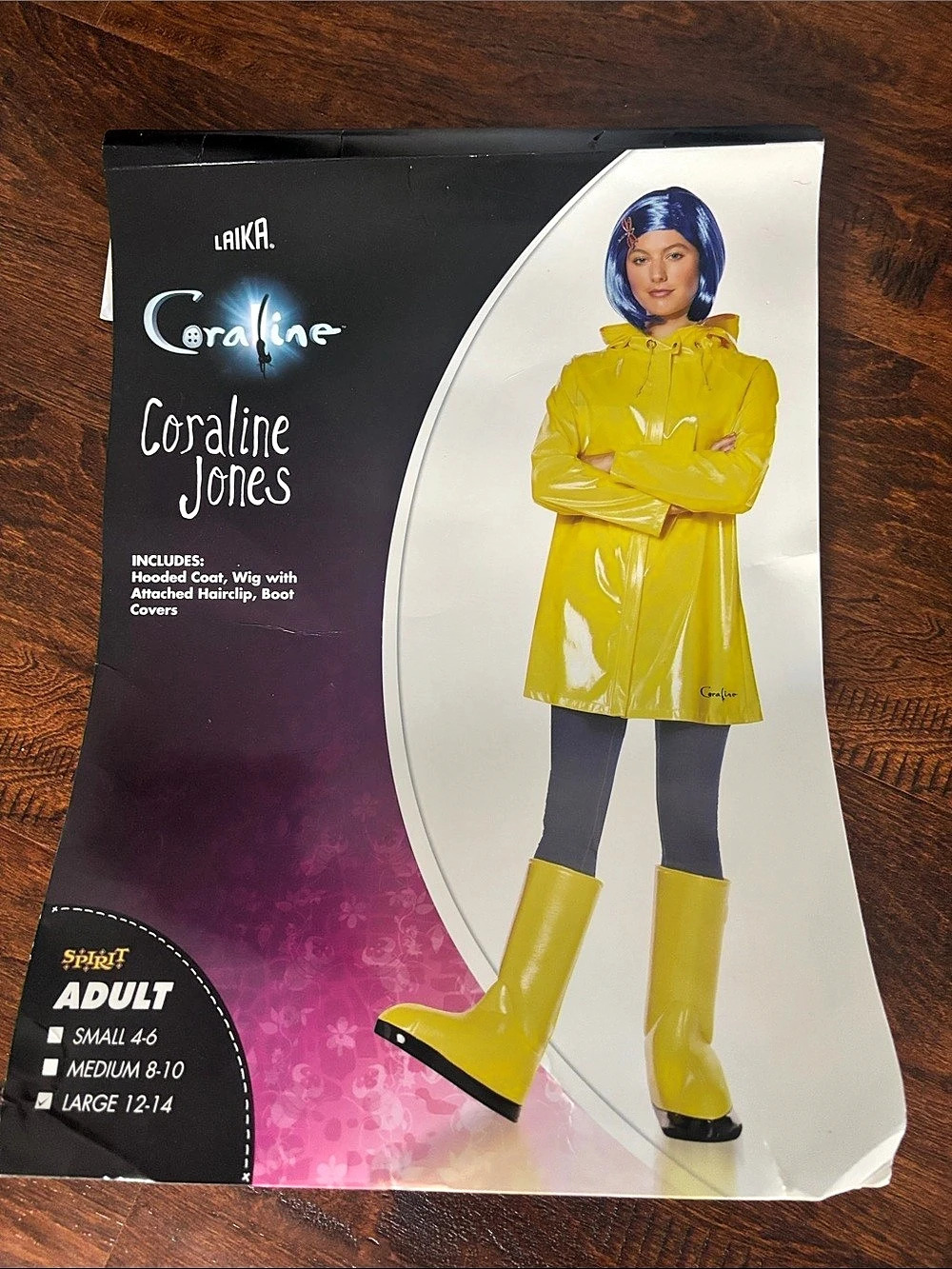Spirit Coraline Jones Costume Adult Large
